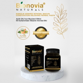 Bionovia Kabýzlýk Giderici Bitkisel Macun Anýnda Etki 300 ml Bionovia Kabýzlýk Giderici Bitkisel Macun Anýnda Etki 300 ml